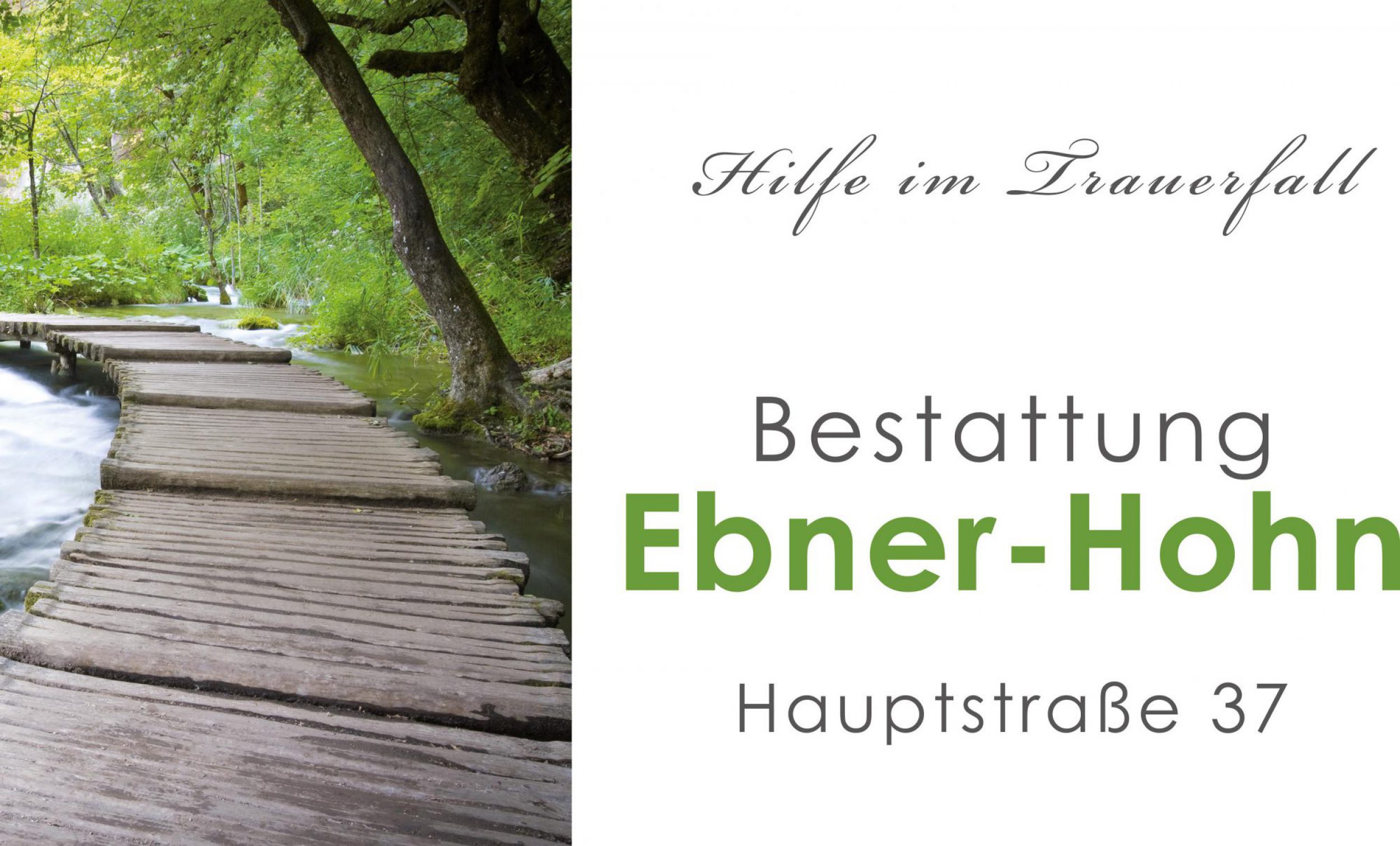Bestattung Ebner-Hohn